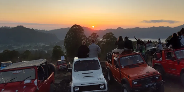 Adventure Off Road Jeep Sunrise Mount Batur